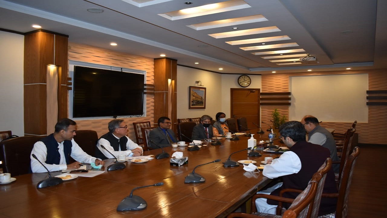 World Bank Implementation Support Mission Meeting with Secretary P&DD GoKP
