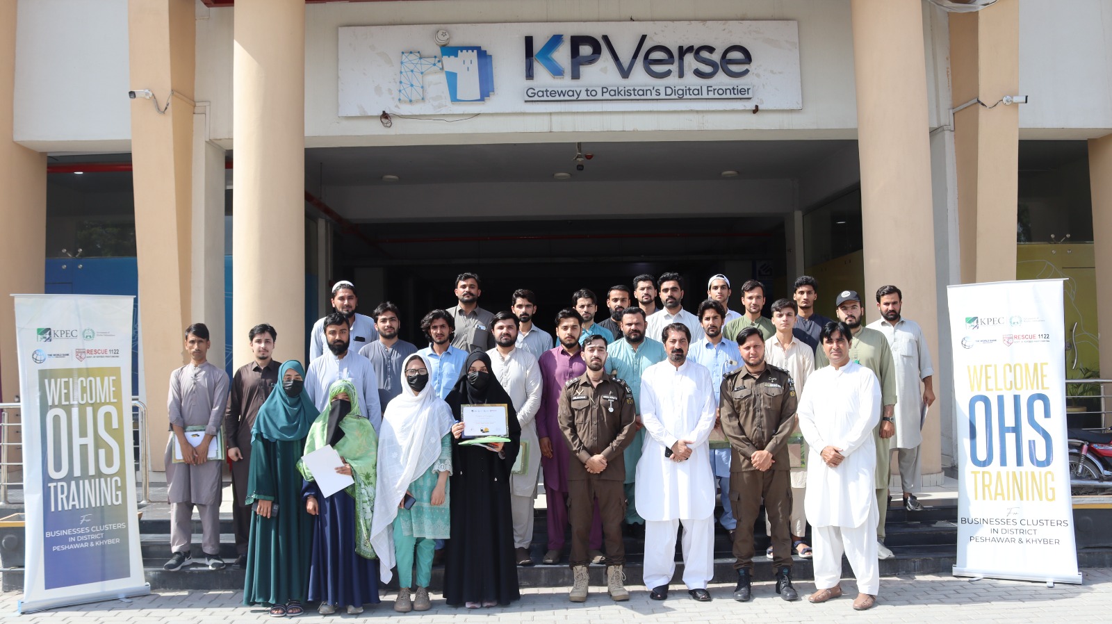 KPEC Conducts Occupational Health and Safety Training for IT Cluster Peshawar 