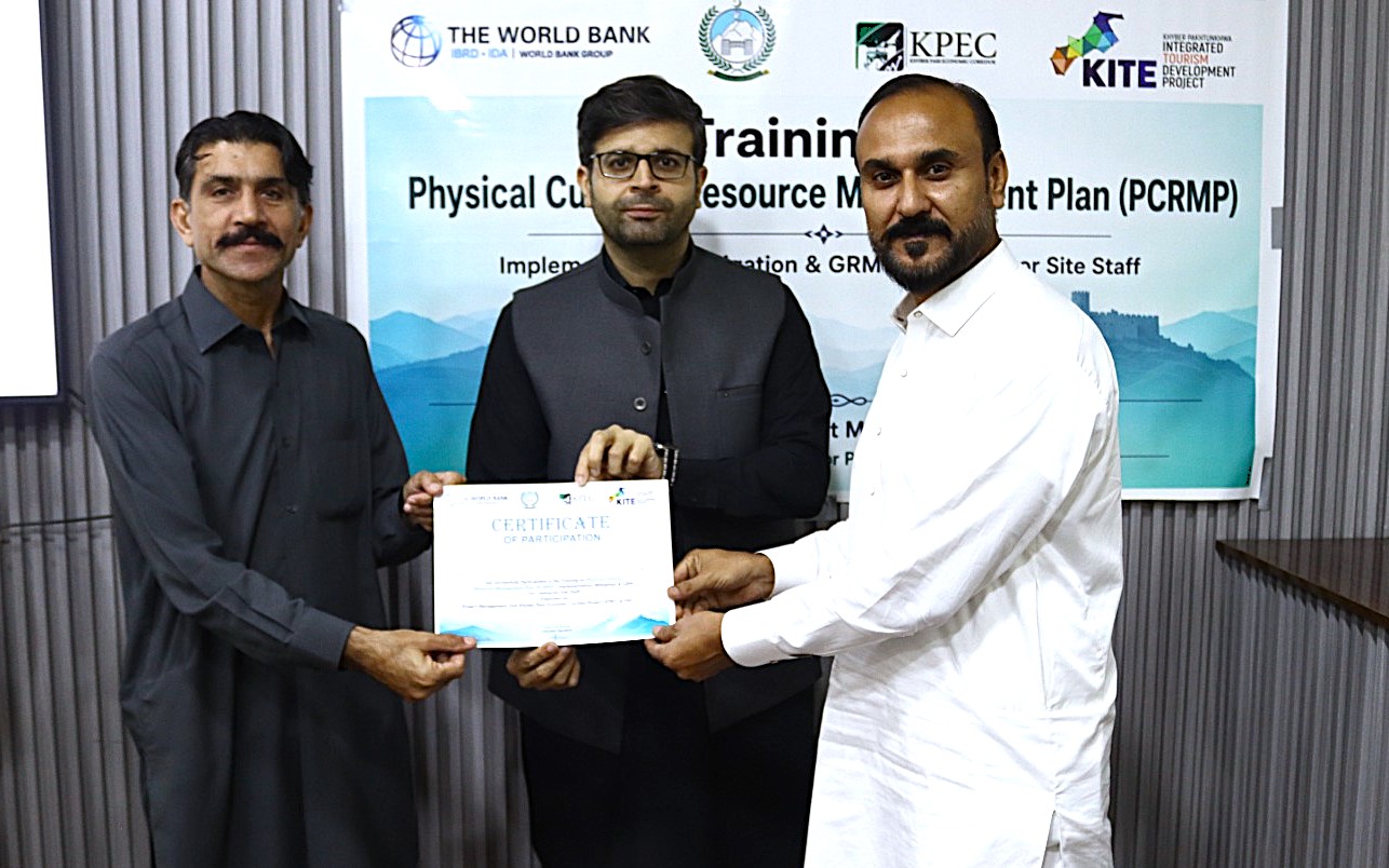 KPEC Organized training session on implementation of Physical Cultural Resources Management Plan (PCRMP)